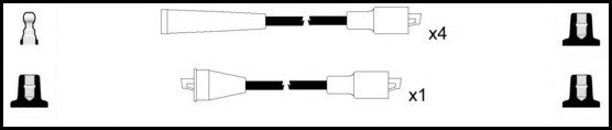 ElectroSpark Ignition Lead Set - OEK348