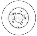 Borg & Beck Brake Disc Pair Part No -BBD4399