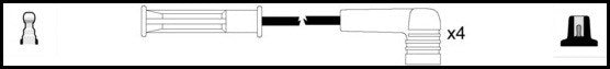 ElectroSpark Ignition Lead Set - OEK570