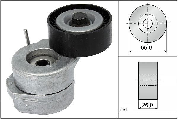 INA Tensioner Lever - V-Ribbed Belt - Part No - 534005310
