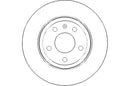 Disctech Brake Disc - Fits Audi, Mazda - ABD2978 - Rear Axle
