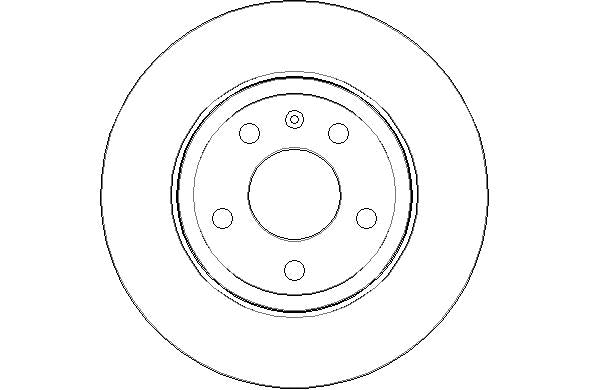 Disctech Brake Disc - Fits Audi, Mazda - ABD2978 - Rear Axle