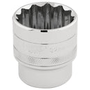 Draper Expert 32mm 12pt Socket 1/2DR Pckd - 33593