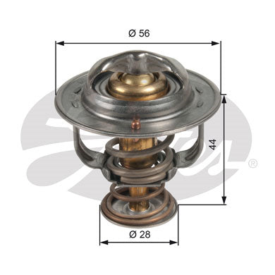 Gates Thermostat, coolant - TH48982G1