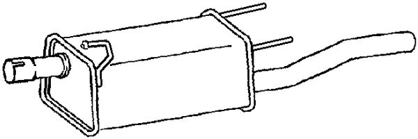 Klarius GM542E - Box With Tail Pipe