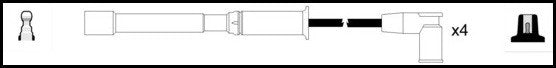 ElectroSpark Ignition Lead Set - OEK748