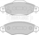 Borg & Beck Brake Pad Set - BBP1808