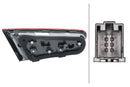 HELLA 2TZ 012 834-051 Rearlight - Halogen - Inner Section - left - fits Audi A3 (8V1, 8VK)