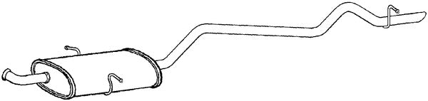 Klarius MZ531M - Box With Tail Pipe