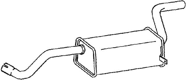 Klarius RN835A - Box With Tail Pipe