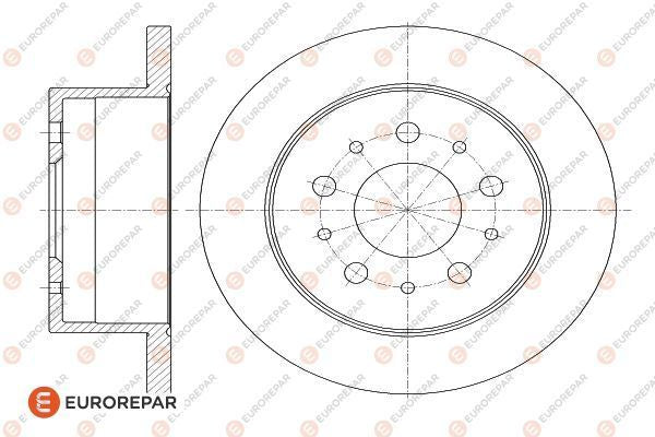 Eurorepar Brake Disc - 1618862980