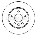Borg & Beck Brake Disc (Pair)  - BBD5157