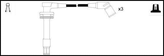 ElectroSpark Ignition Lead Set - OEK808
