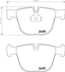 Mintex Brake Pad Set fits -BMW MDB2879 (also fits other vehicles)