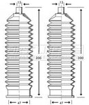 First Line Steering Gaiter Kit Part No -FSG3197
