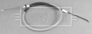 Borg & Beck Brake Cable- LH Rear -BKB3071