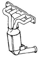 Klarius 323710 - Catalyst Type Approved Withpip