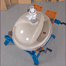 Twin Height Heavy Duty Fold Down Workbench - 650mm