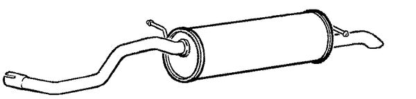 Klarius VW890C - Box With Tail Pipe