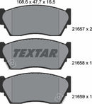 Textar Brake Pad Set - 2165701