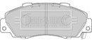 Borg & Beck Front Brake Pad Set -BBP1845