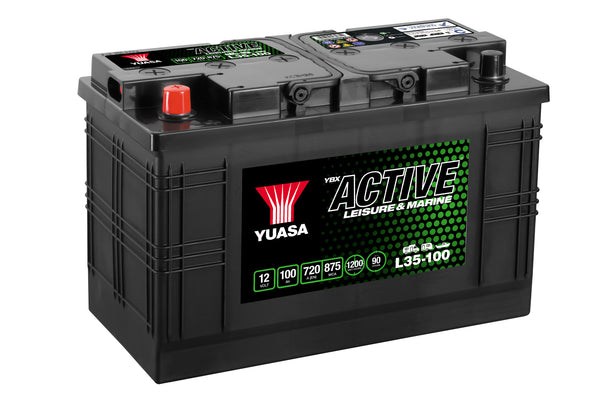 Yuasa L35-100 Active Leisure Battery 12V 100Ah 720A