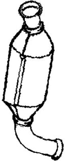 Klarius 321670 - Catalyst Type Approved Withpip  - Fits Citroen C1 1.4HDi