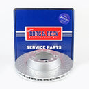 Borg & Beck Brake Disc Single Part No -BBD6047S