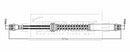 Borg & Beck Brake Hose Part No -BBH8860