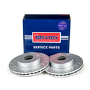 Borg & Beck Brake Disc Pair Part No -BBD4800