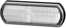 HELLA 8RA 013 403-021 Reflector - Shapeline Tech - Lens Colour: Yellow - rectangular - Glued/mounting
