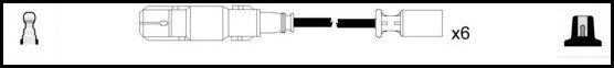 ElectroSpark Ignition Lead Set - OEK747