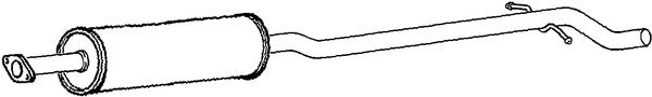 Klarius VO383Q - Box With Centre Pipe  - Fits Volvo S60 2.0T