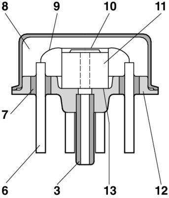 Bosch Map Sensor (Hgv) Part No - 0281002244