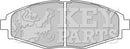 Key Parts Brake Pad Set -KBP1649