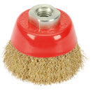 Draper 65mm Crimped CUP Brush M14 - 41443