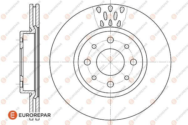 Eurorepar Brake Disc - 1618884280