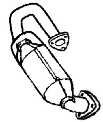 Klarius 325265 - Catalyst Type Approved  - Fits Nissan Qashqai 2.0DCi