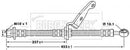 Borg & Beck Brake Hose Part No -BBH6783