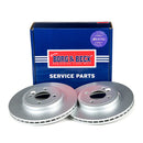 Borg & Beck Brake Disc Pair Part No -BBD4256