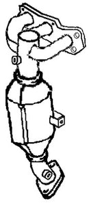 Klarius 323454 - Catalyst Type Approved Withpip  - Fits Nissan Pixo 1.0