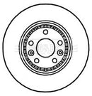 Borg & Beck Brake Disc Pair Part No -BBD4781