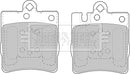 Borg & Beck Brake Pad Set - BBP1665