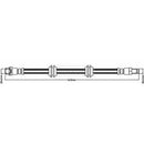 Borg & Beck Brake Hose Part No -BBH8651