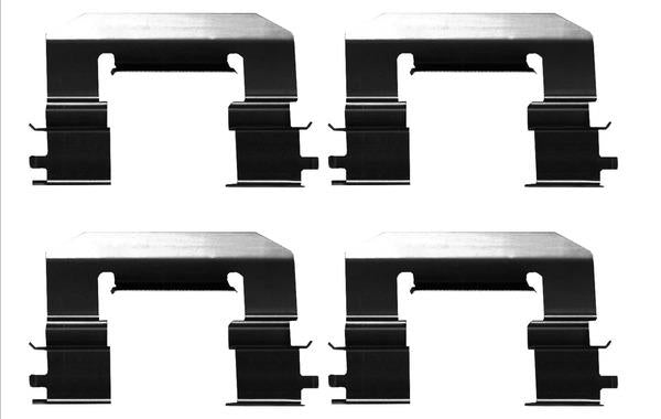 Textar Brake Pad Fitting Kit - 82542500