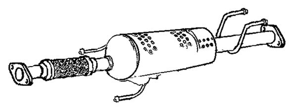 Klarius 390578 - Diesel Particulate Filter  - Fits Nissan NV200 1.5dCi