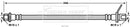 Borg & Beck Brake Hose Part No -BBH7885