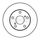Borg & Beck Brake Disc Pair Part No -BBD5033