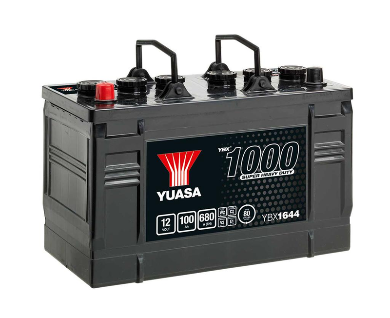 Yuasa YBX1644 Super Heavy Duty Battery - 1644