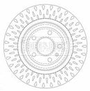 Borg & Beck Brake Disc Pair Part No -BBD4508